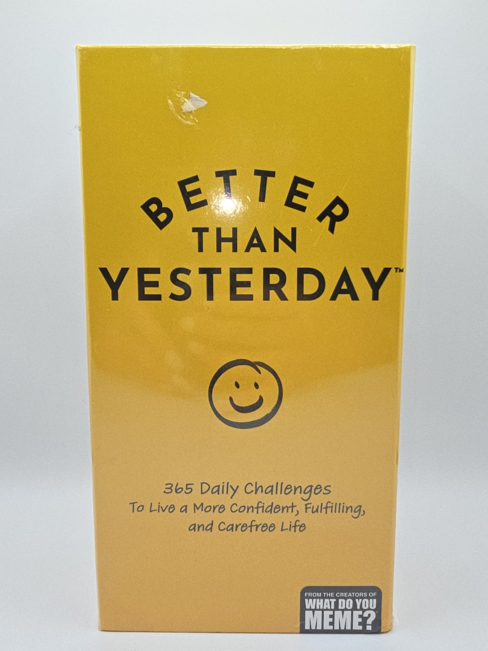 Better Than Yesterday Card Game Of 365 Daily Challenges 1+Players Ages 16+